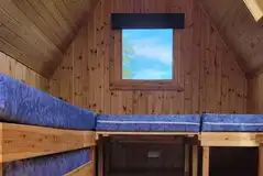 Stargazer glamping pod interior