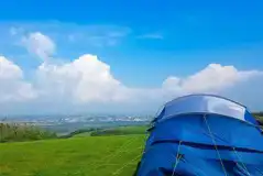Non Electric Grass Tent Pitches at Mendennick Farm Campsite