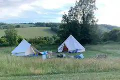 Electric Grass Tent Pitches at Wolstonbury Dreaming