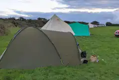 Non Electric Grass Tent Pitches  at Nolton Coast Camping