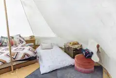 Birdie bell tent interior