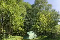 Non Electric Grass Tent Pitches  at Pitch and Hike