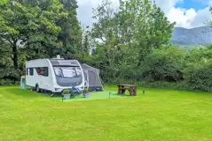 Fully Serviced Grass Pitches at Bryn Gloch