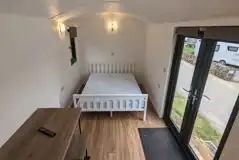 Gelert shepherd's hut interior