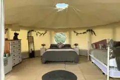 Willow yurt