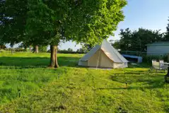 Non Electric Grass Pitches  at Bromson Boutique Bell Tents