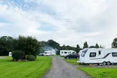 Electric Hardstanding Pitches  at Wilcocks Farm Caravan Site