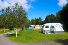 Non Electric Grass Touring Pitches  at Crane Cross Camping Park