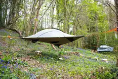 The Swallow tree tent exterior