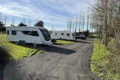 Electric Hardstanding Pitches at Crane Cross Camping Park
