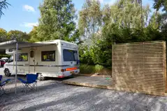 Fully serviced hardstanding pitches with hot tubs Fully serviced hardstanding pitches with hot tubs