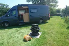 Grass Large Campervan Pitches (Optional Electric) at Spring Field Dark Skies Eco Camp