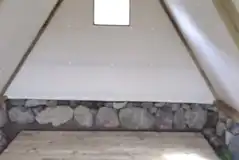 Celtic pod tent interior