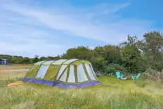 Luna Grass Pitch at Trenoon Meadow Holidays