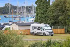 Grass Pitches (Optional Electric) at Mercury Yacht Harbour and Holiday Park