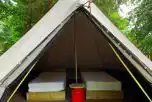 Bell Tent (Twin) at Masterland Farm Caravan, Camping and Pod Park