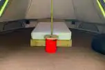 Bell Tent (Double) at Masterland Farm Caravan, Camping and Pod Park