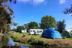 Non Electric Grass Pitches  at Mill Farm Camping