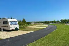Fully Serviced Hardstanding Touring Pitches at Stretton Lakes Touring Park