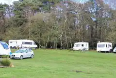 Electric Hardstanding and Grass Motorhome Pitches (Pet Friendly) at Avon Tyrrell Activity Centre