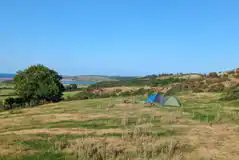 Non Electric Wild Camping Pitches at Easington Farm Wild Camping and Caravan Site