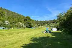 Non Electric Grass Tent Pitches  at Littleton Farm Campsite