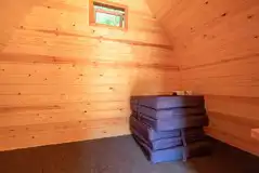 Camping pod (2 person) interior