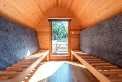 Camping pod (2 person) interior