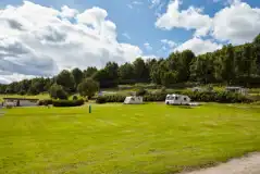 Electric Grass Touring Pitches at Cruachan Farm Caravan and Camping Park