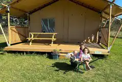 Pyefleet Safari Tent (Pet Free) at Mersea Barns Glamping