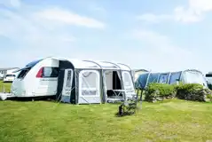 Family Park Electric Grass Pitches at Harlyn Sands Holiday Park