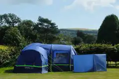 Non Electric Grass Tent Pitches at Willowbrook Camping