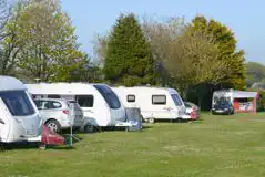 Electric Grass Pitches  at Willowbrook Camping