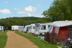 Electric Hardstanding Touring Pitches at Diglea Holiday Park
