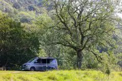 Valley View Non Electric Grass Pitches at Moss Howe Farm Campsite