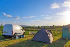 Non Electric Grass Pitches at Bredon-Vale Caravan and Camping