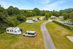 Electric Grass Touring Pitches at Calloose Holiday Park
