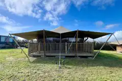 Cornish Vibes Safari Tent at Tregantle Farm Eco Glamp Site