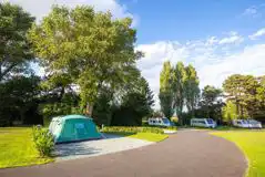 Large Premium Hardstanding Pitches (Main Field) at Plassey Holiday Park