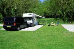 Premium Electric Hardstanding Pitches at Little Winnick Touring Park