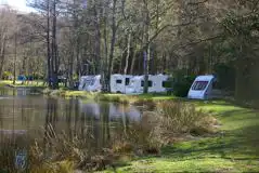 Non Electric Grass Pitches at Glenesk Caravan Park