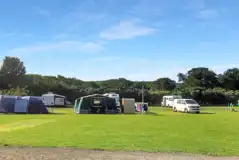 Non Electric Grass Pitches at Tregroes Caravan, Camping and Glamping Park