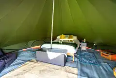 Bell tent interior