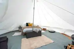 Bell tent interior