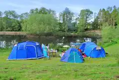 Lakeside Non Electric Grass Pitches (Small) at Church Stretton Camp and Fish