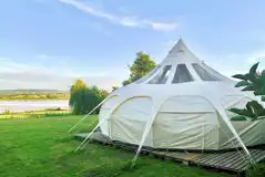 Stargazer Bell Tent at Forest Glamping Retreat
