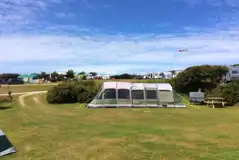 Non electric grass tent pitches - Harleys Field