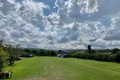 Large Non Electric Grass Tent Pitches at Serenity Camping