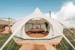 Deluxe Lotus Belle Tent at Bamburgh Under Canvas