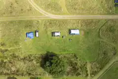 Electric grass tent pitch - Lake View